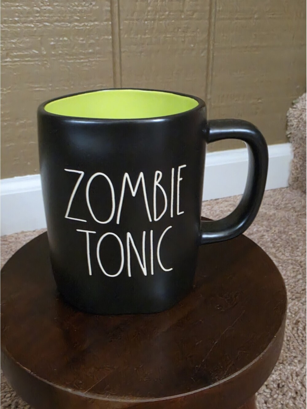 Rae Dunn Black With Green Inside Zombie Tonic Mug [COPY] [COPY]
